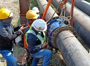 SHM Meters - Electromagnetic Flowmeter at Lapindo Project 4