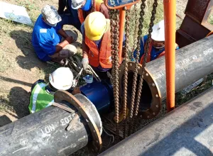 SHM Meters - Electromagnetic Flowmeter at Lapindo Project 70